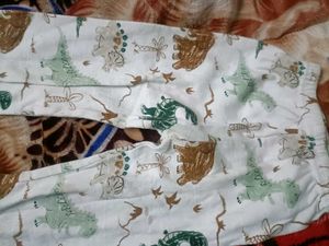Dino Print Pajama Set