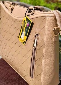 Stylish Woven Laptop Bag
