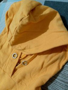 Yellow Sequin Bunny Hoodie