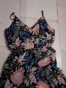 Floral Print Maxi Dress