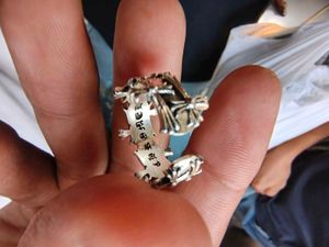 chrome heart ring