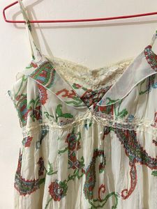 Hippie Fairycore Lace Dress 🧚🏻