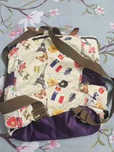 Cute Paris Themed Backpack