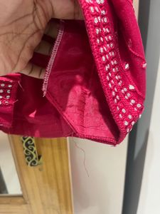 Pink Sequins Lehenga Choli