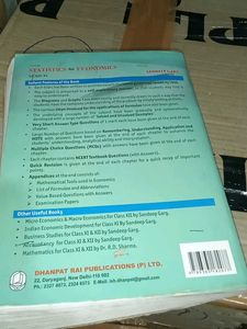 Statistics for Economics Class XI by Sandeep Garg