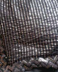 new sequins saree with blouse fabric
