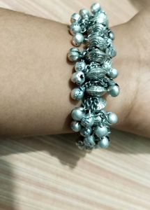 Oxidised Ghungroo Kada