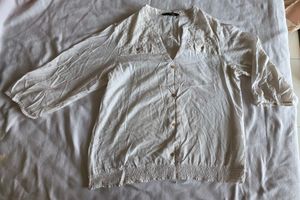 Elegant White Embroidered top