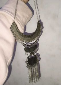 Statement Silver Necklace
