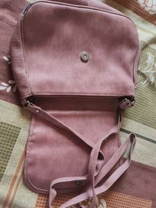Chic Pink Crossbody Bag