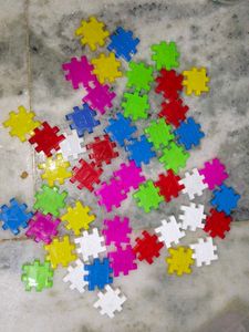 Assorted Colorful Building Blocks