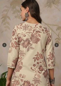 UPARNA embroidered chikankari short kurti