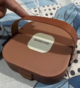 Manicure Kit -pocket size with leather handle