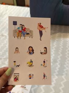 Factor Notes Cute Sticker Sheets Set Of 7