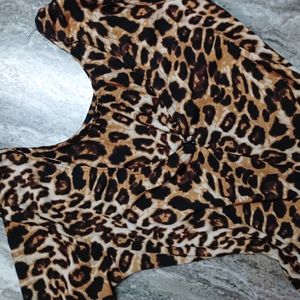 Leopard Print Bodycon Dress