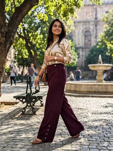 Elegant Women's Palazzo Pants