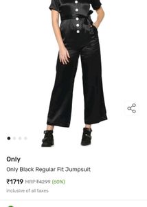 Only Black Regular Fit Jumpsuit