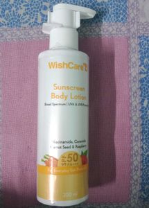 WishCare Sunscreen Body Lotion