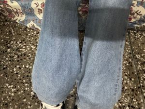 Women's Blue Flared Jeans