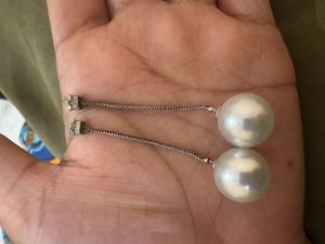 Elegant Pearl Drop Earrings