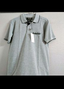 Classic Grey Polo Shirt