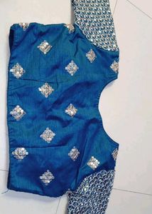 Elegant Teal Lehenga Choli Set