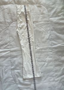 High Waisted Flared Trousers