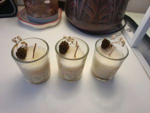 Shot glass Vanilla Scented Candles