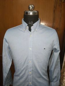Tommy Hilfiger Blue Button-Down Shirt