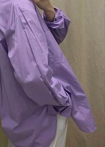 Lavender Oversized Shirt