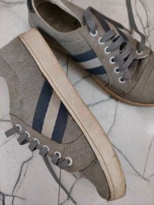 Grey Casual Sneakers