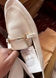 H&amp;M Off White Shoes