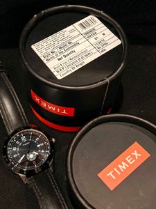 Timex BLACK dial watch