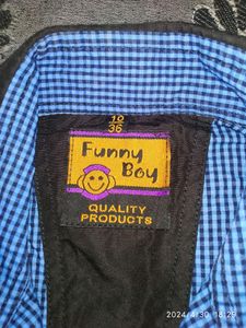 Blue Shirt For Boy