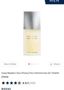 Issey Miyake L'Eau D'Issey EDT For Men