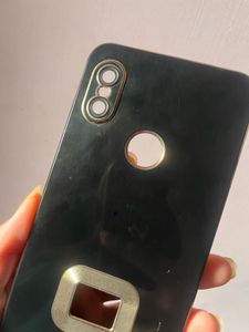 REDMI note 6 pro Stylish Black Phone Case