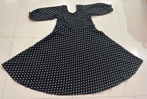 Chic Polka Dot Fit &amp; Flare Dress