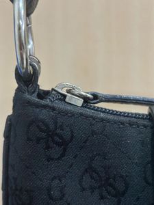 SALE Y2k Black Guess Mini Hand Bag + Charm free