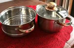 Stainless Steel Steamer &amp; Pot Set