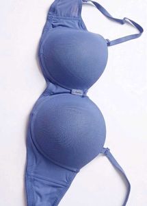 Clovia Blue Padded Bra