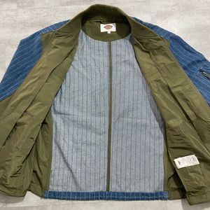Dickies Modern Sashiko Denim Hybrid Bomber Jacket