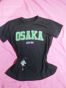 Osaka Japan Graphic T-Shirt y2k fitted