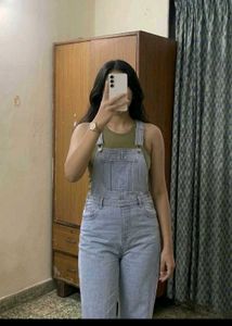 Light Wash Denim Overalls