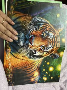 Majestic Tiger 250 Piece Jigsaw Puzzle