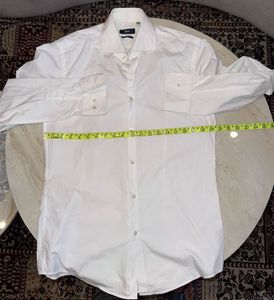 BOSS Classic White Button-Up Shirt