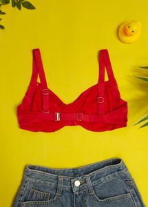 Hot Red ♥️ Bralette/ Swim Top