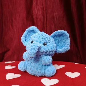 Crochet Mini Elephant Toy 🐘