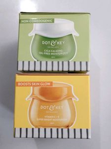 Dot &amp; Key Cica Calming &amp; Vitamin C Moisturizers