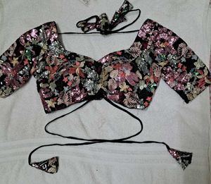 Bollywood Designer Partywear Sequin Lehenga Choli