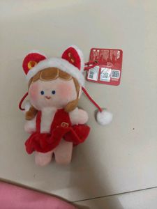 Cute Plush Doll Keychain